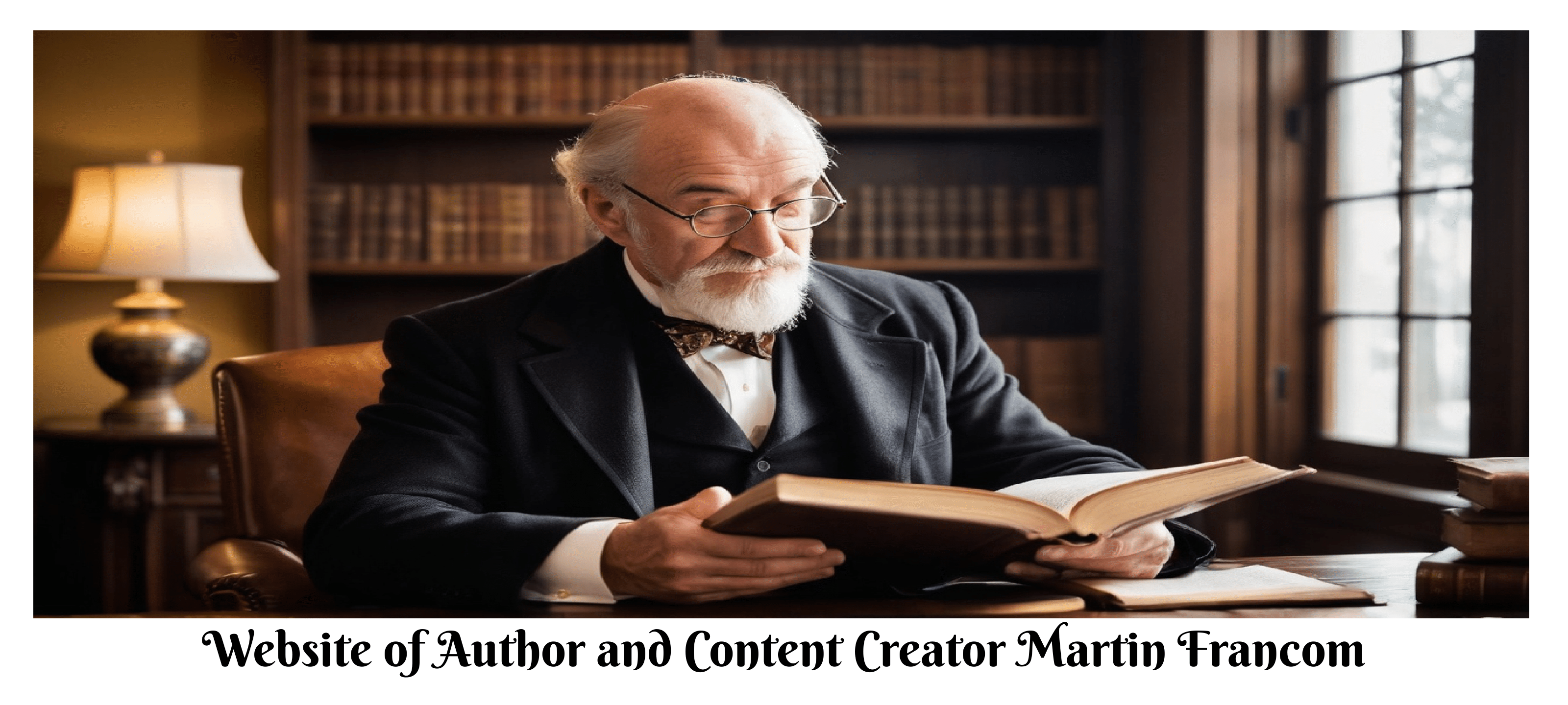 Banner for Author Martin Francom
