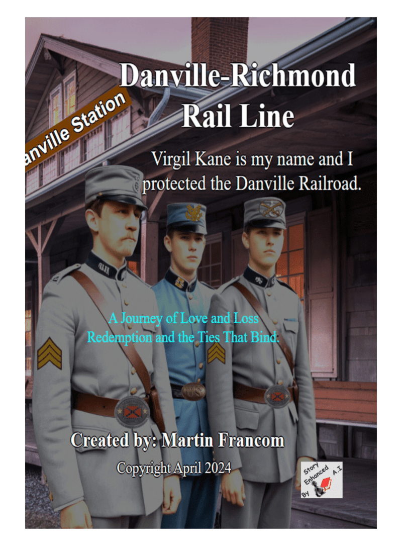 Cover Image for Danville-Richmond Rail Line - The Virgil Kane Story